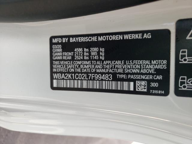 2020 BMW 230XI WBA2K1C02L7F99483