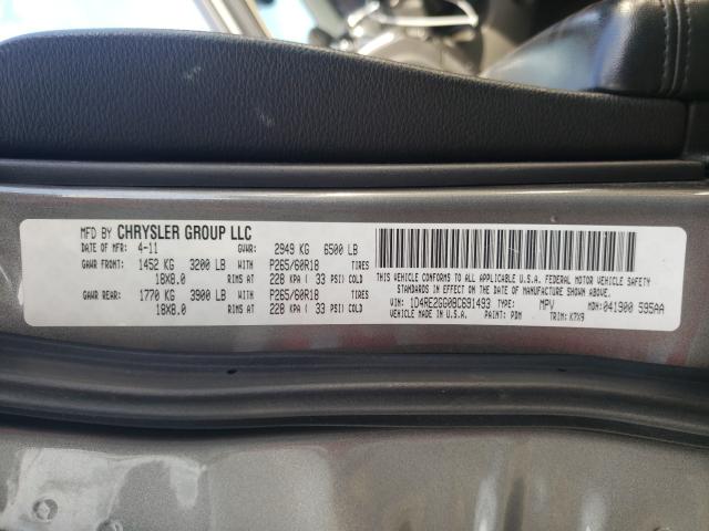 2011 DODGE DURANGO EX 1D4RE2GG0BC691493