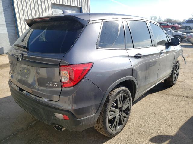 2021 HONDA PASSPORT S 5FNYF8H23MB003620