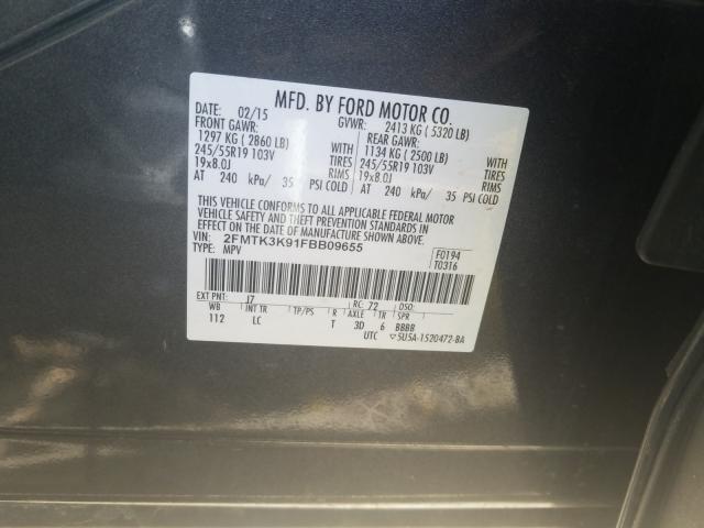 2015 FORD EDGE TITAN 2FMTK3K91FBB09655