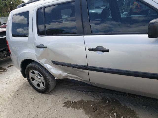 2013 HONDA PILOT LX 5FNYF3H28DB041900