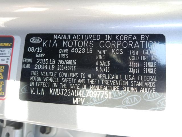 2020 KIA SOUL LX KNDJ23AU4L7097751