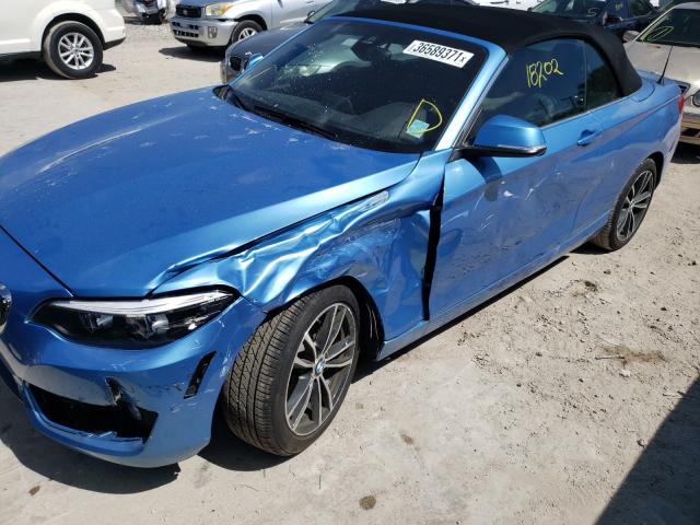 2019 BMW 230I WBA2M7C59KVD52318
