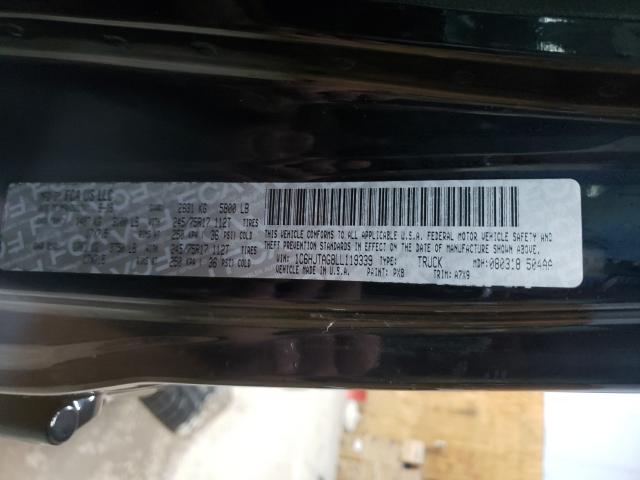 2020 JEEP GLADIATOR 1C6HJTAG8LL119339