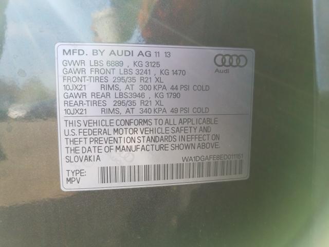 2014 AUDI Q7 PRESTIG WA1DGAFE8ED011151