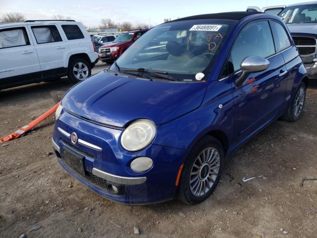 2012 FIAT 500 LOUNGE 3C3CFFER3CT118822