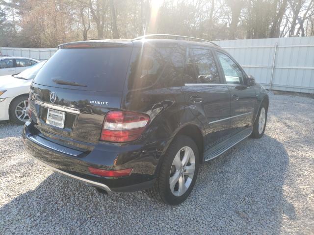 2011 MERCEDES-BENZ ML 350 BLU 4JGBB2FBXBA733642