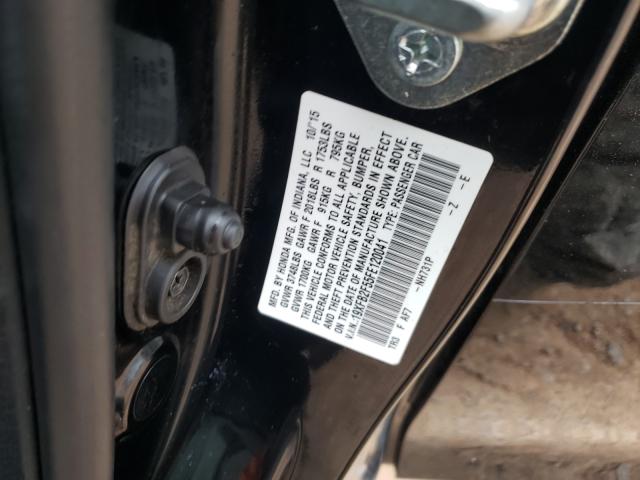 2015 HONDA CIVIC LX 19XFB2F55FE120041