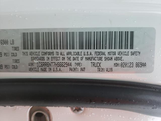 2017 RAM 1500 LARAM 1C6RR6NT7HS662944