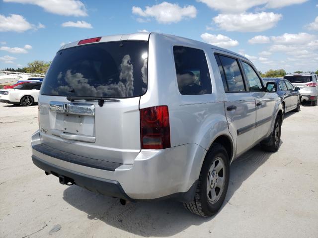 2011 HONDA PILOT LX 5FNYF3H21BB052749