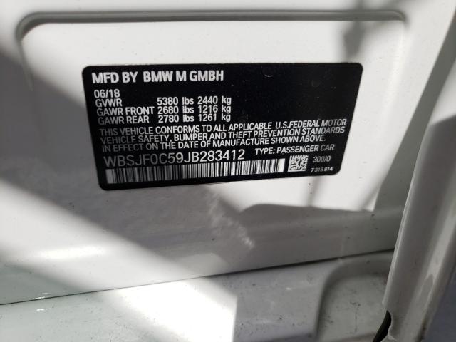 WBSJF0C59JB283412 BMW M5 2018. Фото: 9