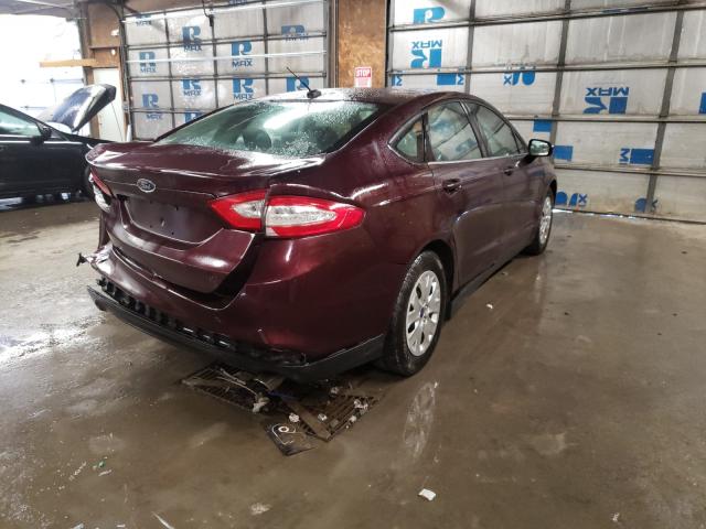 2013 FORD FUSION S 3FA6P0G73DR298631