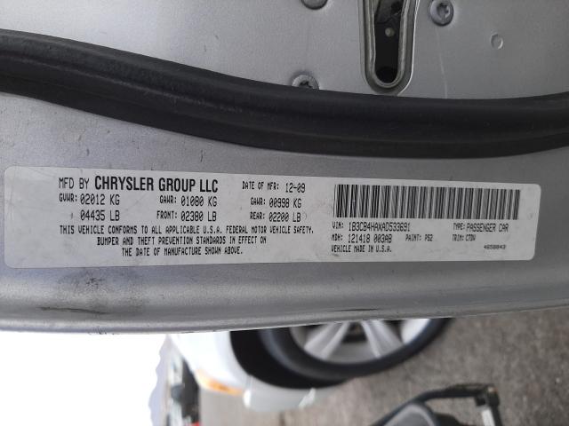 2010 DODGE CALIBER SX 1B3CB4HAXAD533691