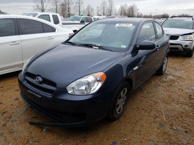 2010 HYUNDAI ACCENT BLU KMHCM3AC0AU159778