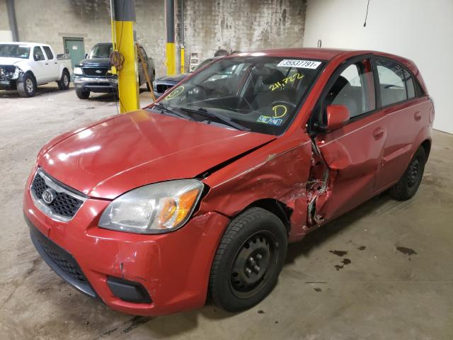 2010 KIA RIO KNADH5A35A6652687