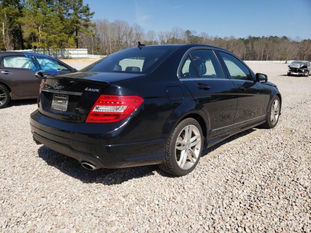 2012 MERCEDES-BENZ C 300 4MAT WDDGF8BB9CR192809