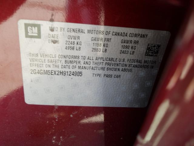 2017 BUICK REGAL 2G4GM5EX2H9124905