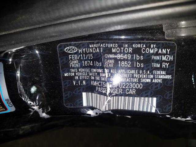 2015 HYUNDAI ACCENT GS KMHCT5AE5FU223000