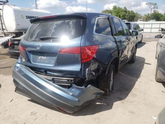 2016 HONDA PILOT LX 5FNYF5H1XGB012566