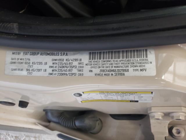 2014 FIAT 500L TREKK ZFBCFADH6EZ029168