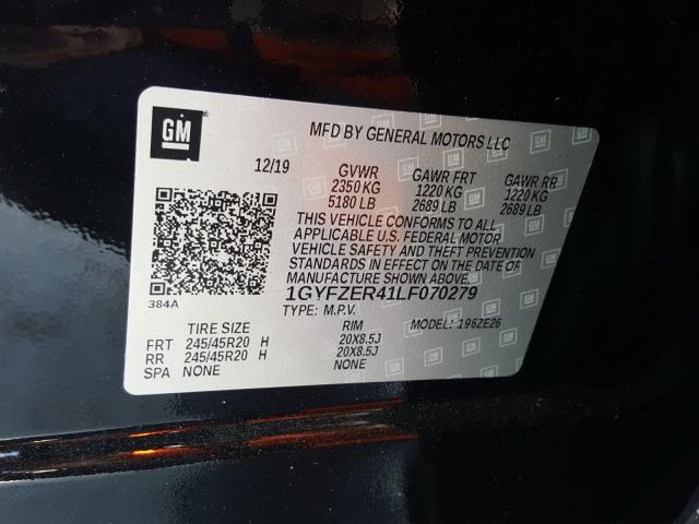 2020 CADILLAC XT4 SPORT 1GYFZER41LF070279