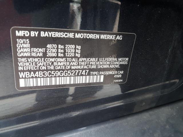 2016 BMW 435 XI GRA WBA4B3C59GG527747