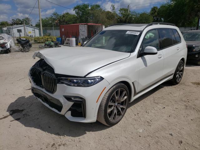 VIN 5UXCX6C01M9E97781 2021 BMW X7, M50I no.2