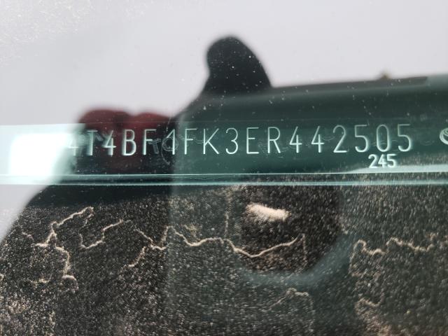 2014 TOYOTA CAMRY L 4T4BF1FK3ER442505