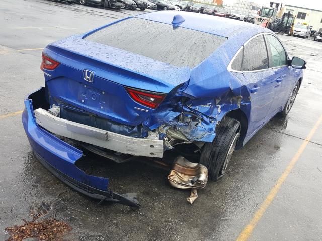 2019 HONDA INSIGHT EX 19XZE4F59KE025539