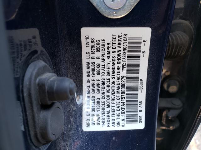 2011 HONDA CIVIC GX 19XFA4F57BE000279