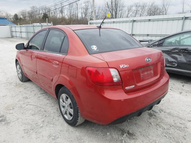 2011 KIA RIO BASE KNADH4A37B6949102