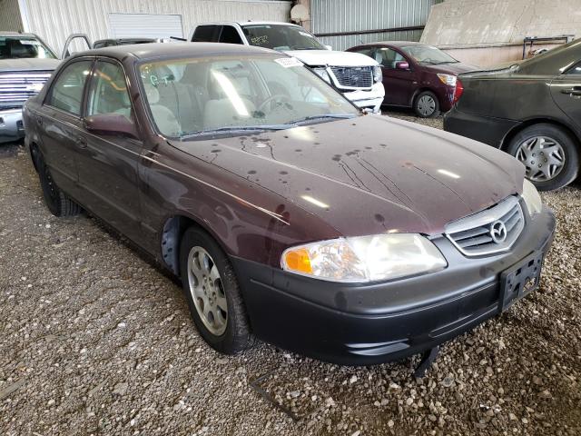 Salvage cars for sale from Copart Houston, TX: 2002 Mazda 626 LX