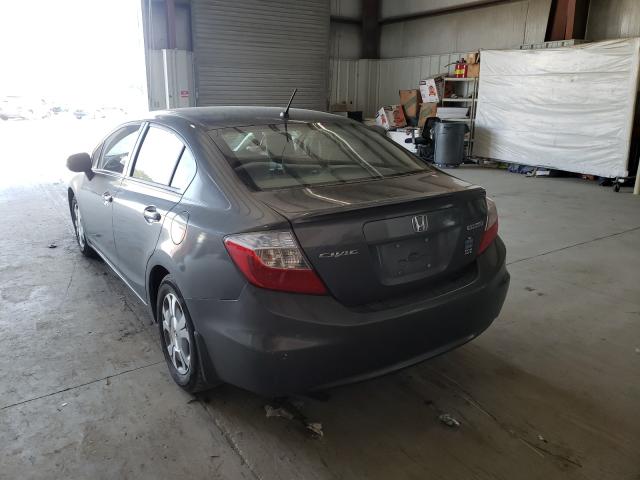 2012 HONDA CIVIC HYBR JHMFB4F27CS005157