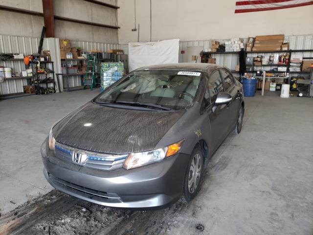 2012 HONDA CIVIC HYBR JHMFB4F27CS005157