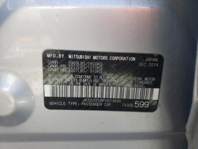 2015 MITSUBISHI LANCER ES JA32U2FU8FU013646