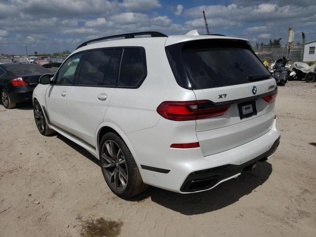 VIN 5UXCX6C01M9E97781 2021 BMW X7, M50I no.3