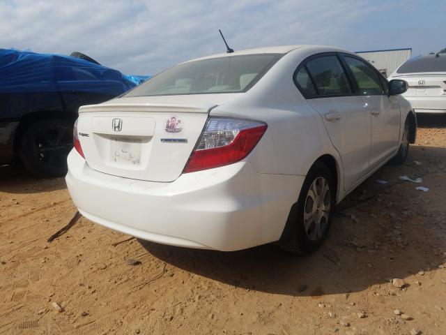 2012 HONDA CIVIC HYBR JHMFB4F28CS000257