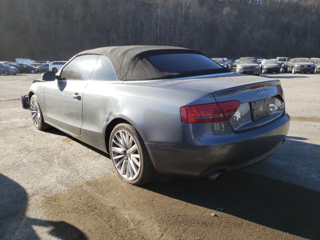 2012 AUDI A5 PREMIUM WAULFAFH9CN002235