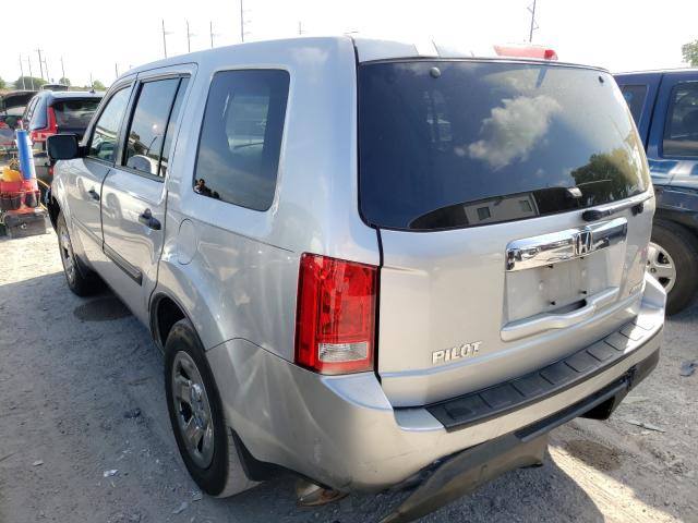 2012 HONDA PILOT LX 5FNYF4H21CB025509