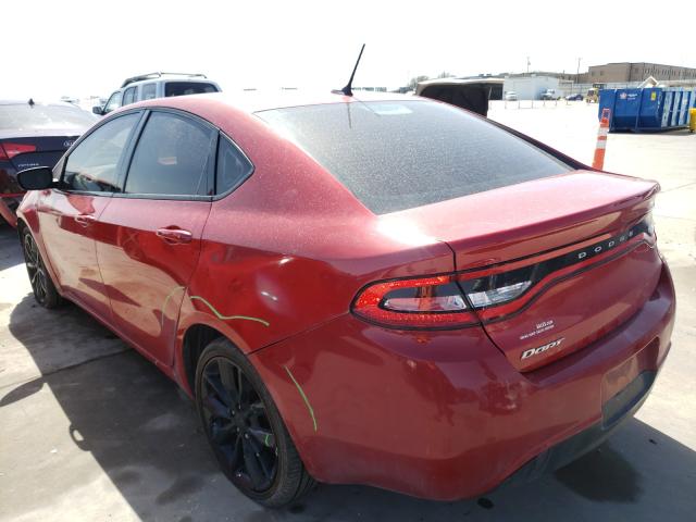 2016 DODGE DART SXT S 1C3CDFFA7GD816411