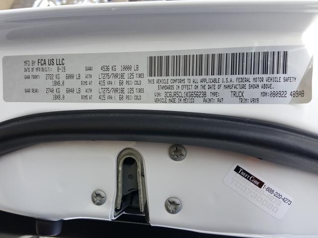 2019 RAM 2500 TRADE 3C6UR5CL1KG656238