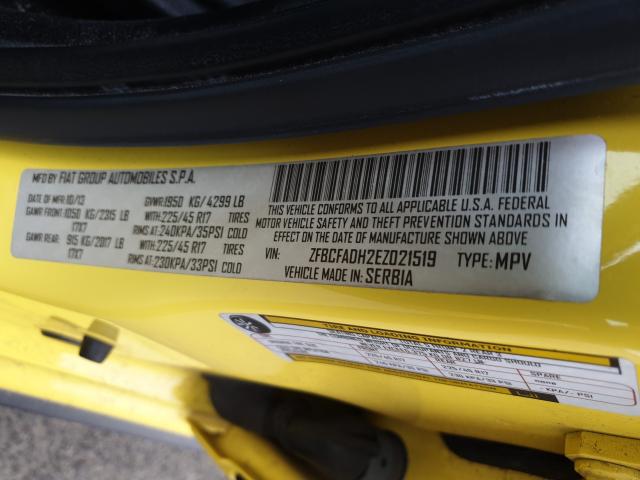 2014 FIAT 500L TREKK ZFBCFADH2EZ021519