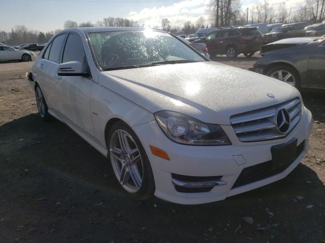 2012 MERCEDES-BENZ C 250 WDDGF4HB4CR224615