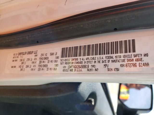 2011 DODGE NITRO HEAT 1D4PT4GK2BW589818