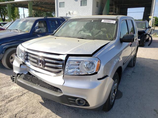 2012 HONDA PILOT LX 5FNYF4H21CB025509