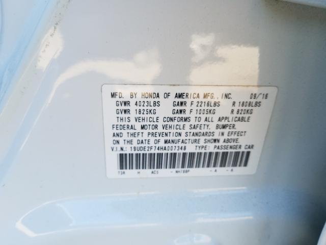 2017 ACURA ILX PREMIU 19UDE2F74HA007348