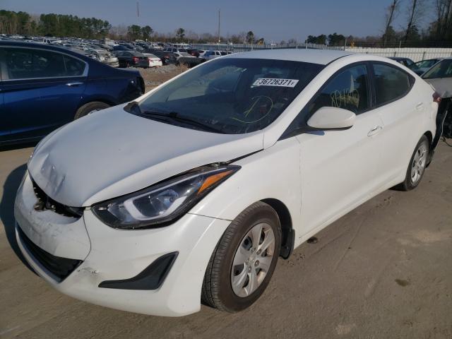 2016 HYUNDAI ELANTRA L 5NPDH4AEXGH793655