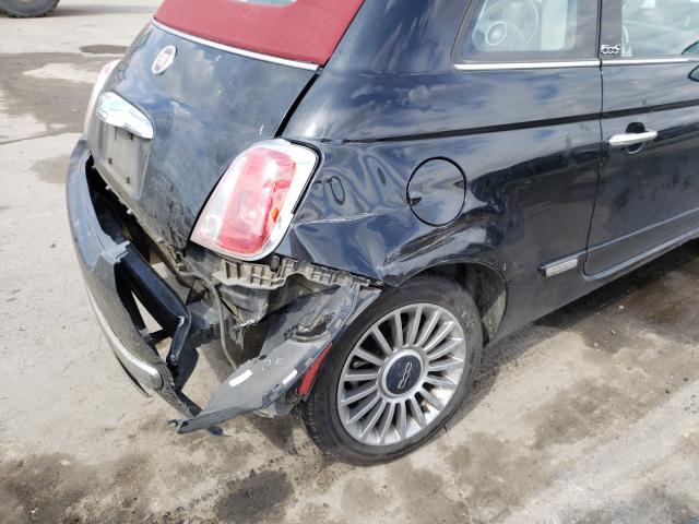 2013 FIAT 500 LOUNGE 3C3CFFER5DT598461