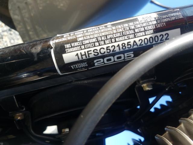 2005 HONDA VT1300 S 1HFSC52185A200022