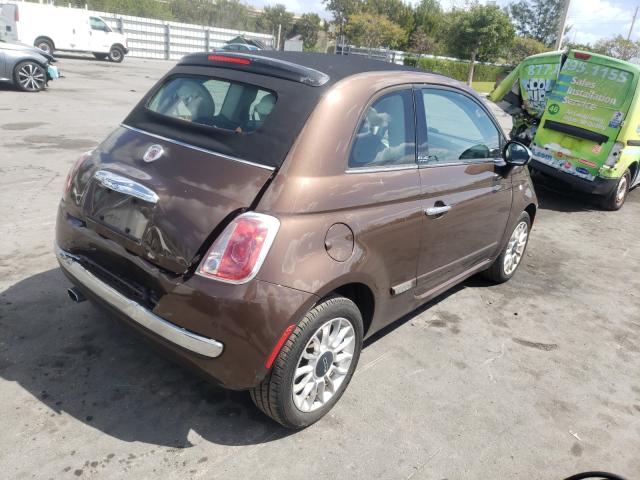 2012 FIAT 500 LOUNGE 3C3CFFER8CT109145